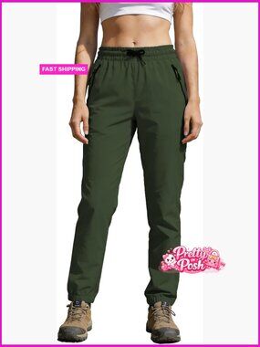 Water Resistant Quick Dry Hiking Pants UPF 50+ Cargo Joggers
